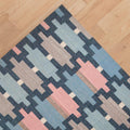 Multicolour Wool Jute Kilim Rug, kilim Area Rug, Wool And Jute Rug, 5 x 8 ft, Handmade KILIM Rug, Multicolor rug