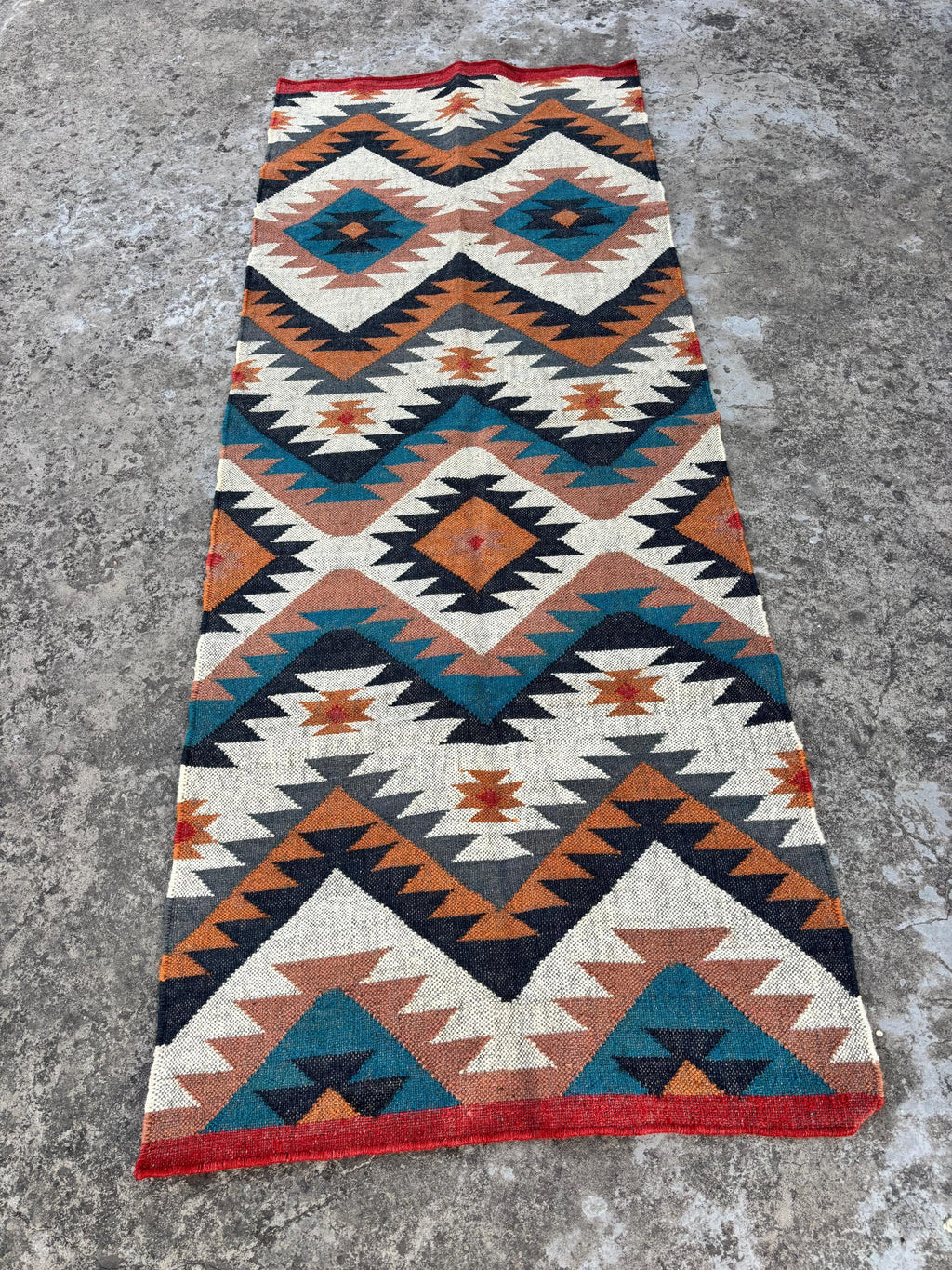 Handmade Wool Jute Runner, Jute Hallway & Kitchen Decor, Custom Size 2x30 Feet, Outdoor Indoor Stairs Wool Jute Runner