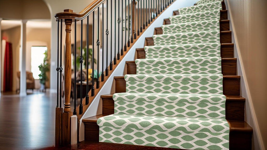 Handmade Wool Jute Kilim Runner Rug, Kilim Runner Rug, Green And Beige,  Stair Runner, Hemp Jute Runner Custom Size Rug