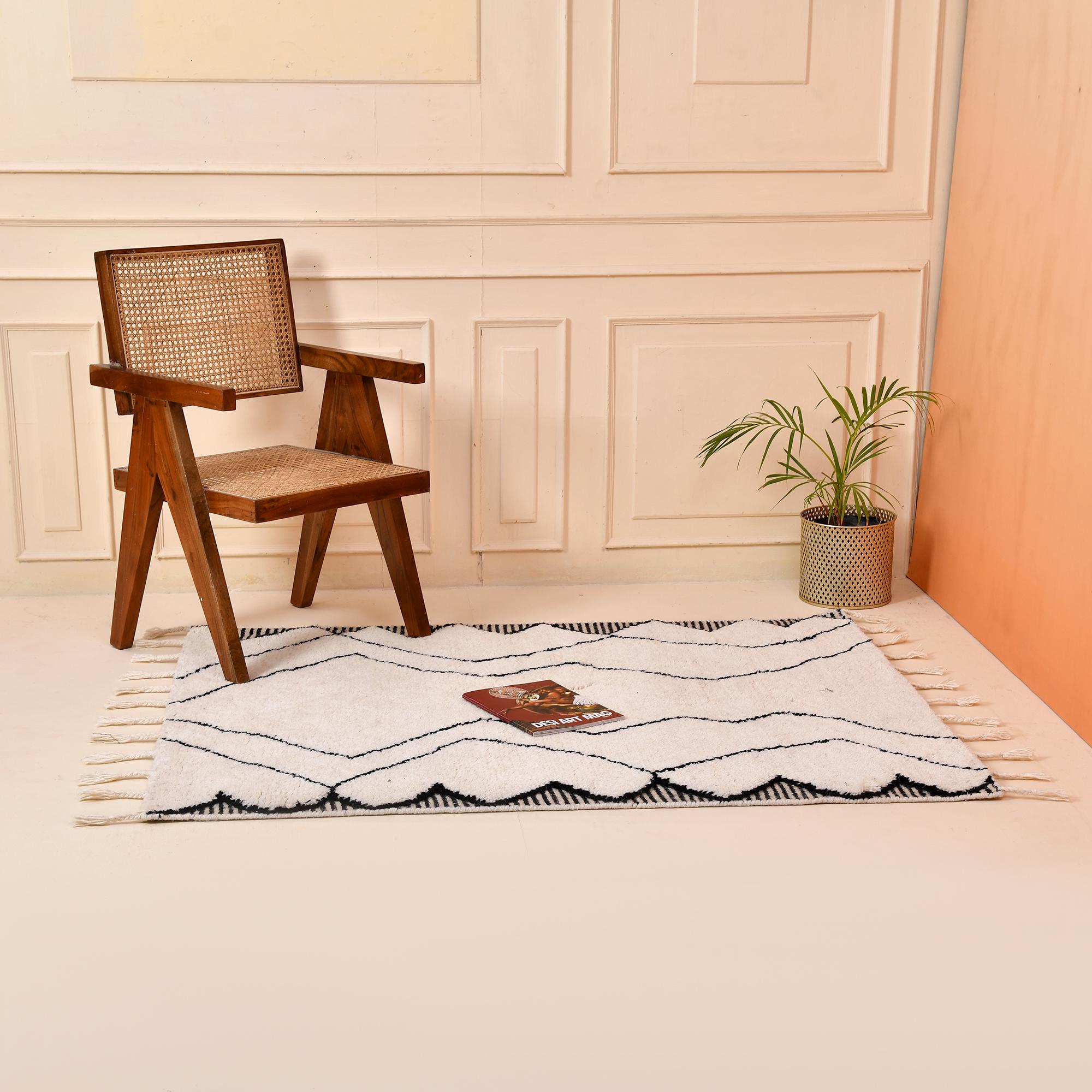 Moroccan Hallway Rug - Handmade Pink Berber Runner, Narrow Wool Beni Ourain Carpet, Custom Runner Rug for Entryway or Hallway