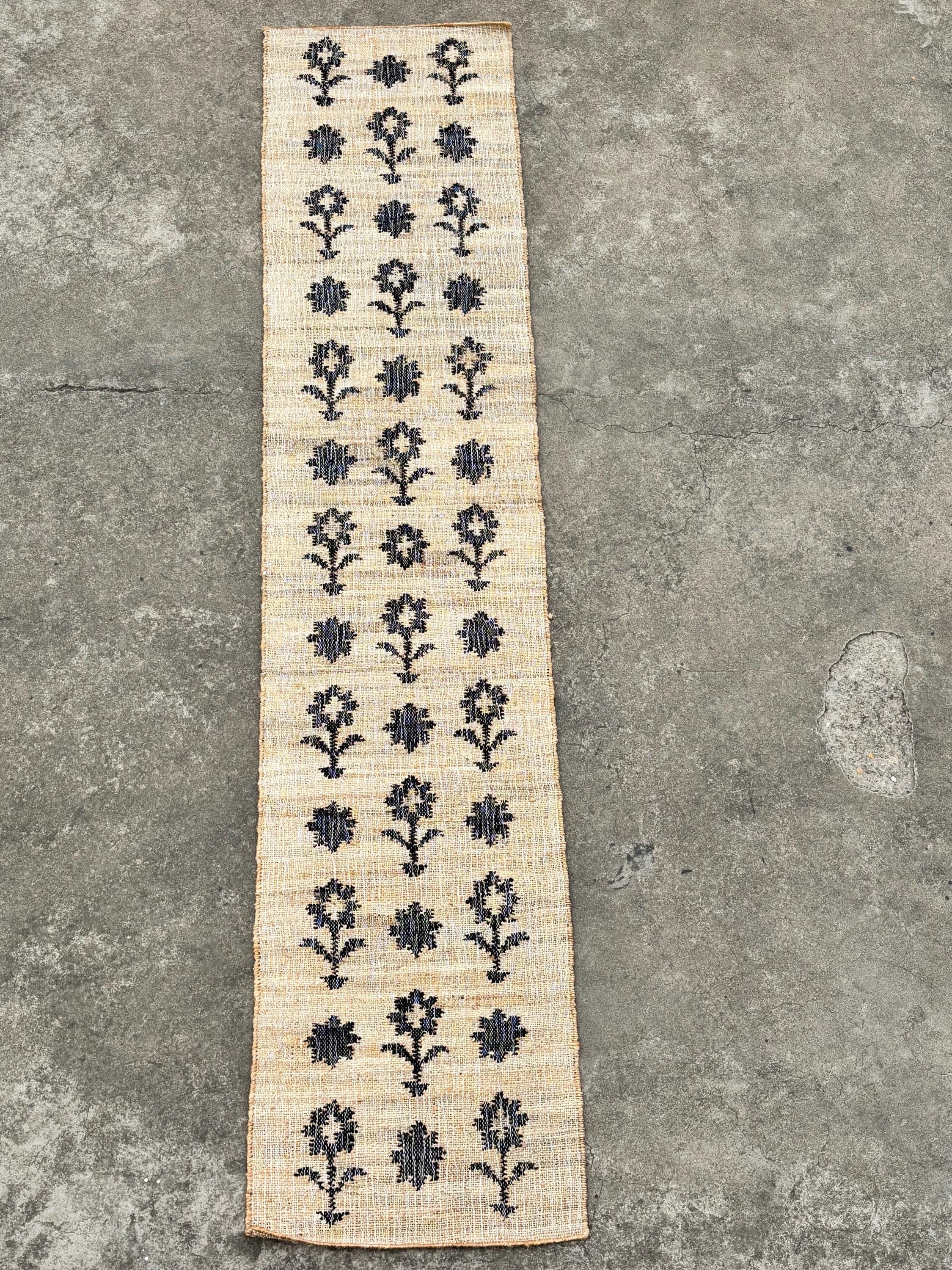 Natural Jute Table Runner | Handmade Boho Farmhouse Runner | Rustic Wedding Table Decor | Dining Table Runner | Coastal Home Decor