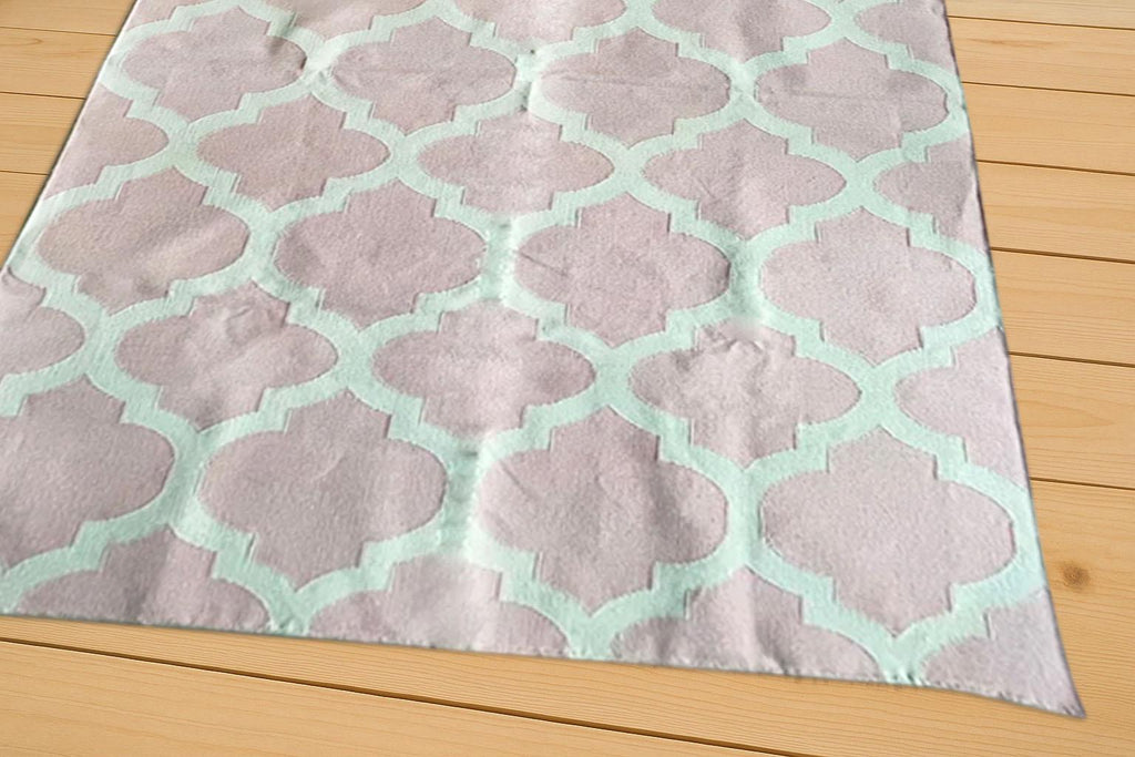 Cotton Flatweave Rug-Hand and Flat Weave panja Dhurrie Rug, Cotton Reversible Rug, 6x9 Rug, Rug For Bedroom, Personalized Rug, Custom Rug
