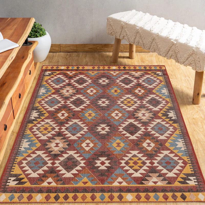 Kilim Rug, Handwoven Large Kilim Area Rug | Authentic Handmade Tribal Wool Flatweave Carpet | Bohemian Kilim Area Rug