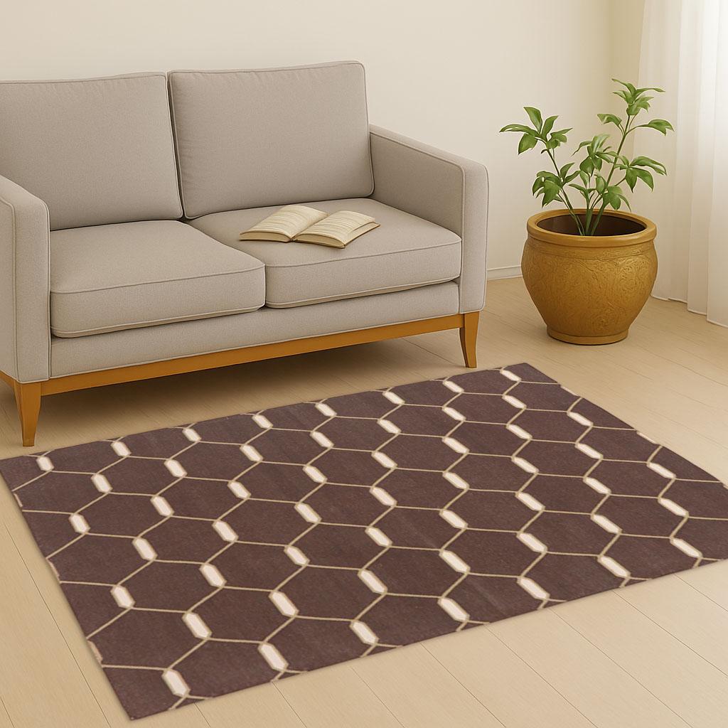 Handmade Wool Rug, Vintage Kilim Rug Decorative Flatweave Rug- Handwoven Rug  Kilim Wool and Jute Rug Handmade Kilim Dhurrie Rug gift