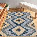 Handmade jute and wool rug, living room-vintage kilim rug, 8x10-wool  kilim rug- FREE SHIPPIING Worldwide