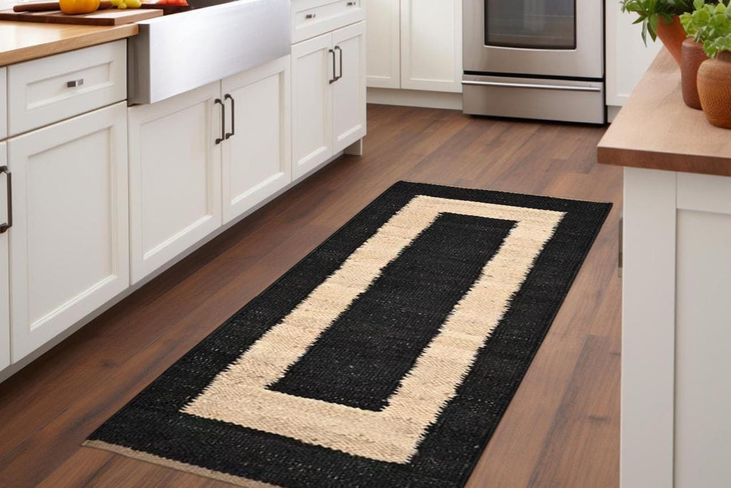 Woven Jute Runner, Natural Jute Runner Rug, Indian Handwoven Jute Rug, Stair Runner, Handmade jute Runner, Jute Hallway & Kitchen Decor