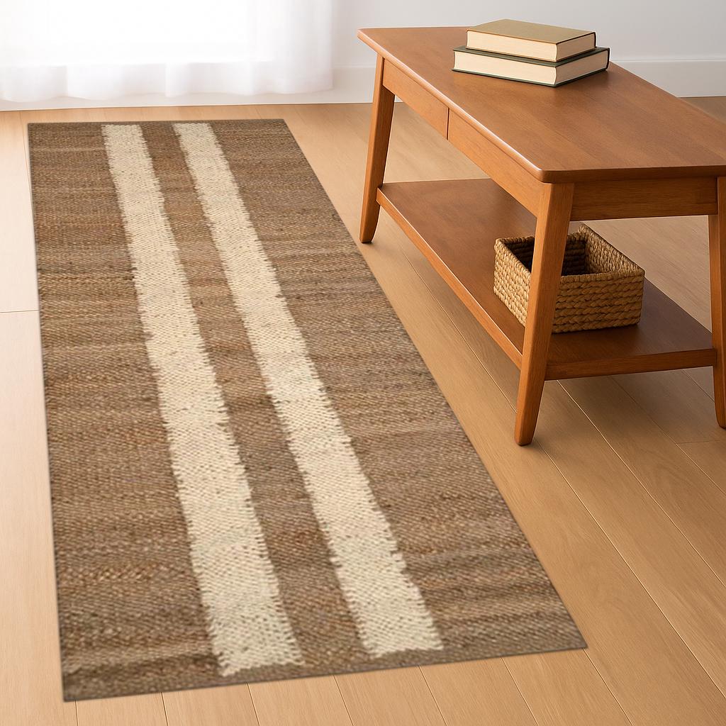 Jute Runner Rug, Hallway Runner, Custom Size Runner Rug For Hallway Entry Wat Kitchen Laundry Boho Decor Rug runner