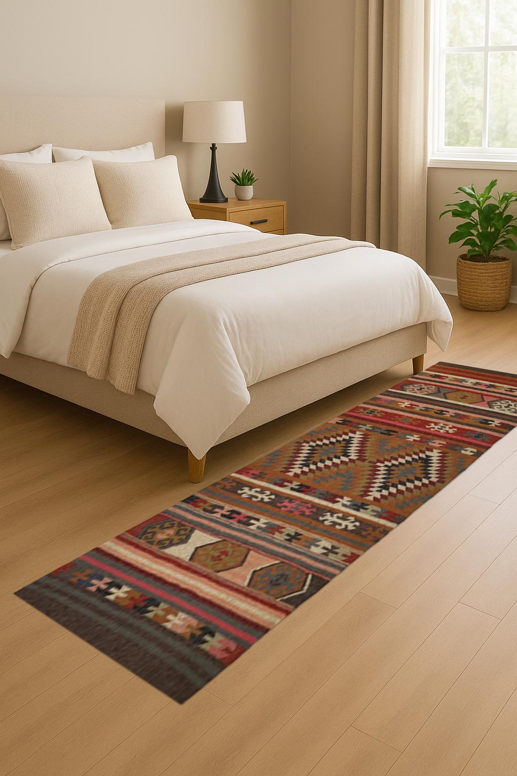 Handwoven, Wool and Jute Rug Handmade, Motifs, Oriental, Traditional Indian, Geometric, Turkish, Home, Victorian, Hipster, FREE SHIPPIING