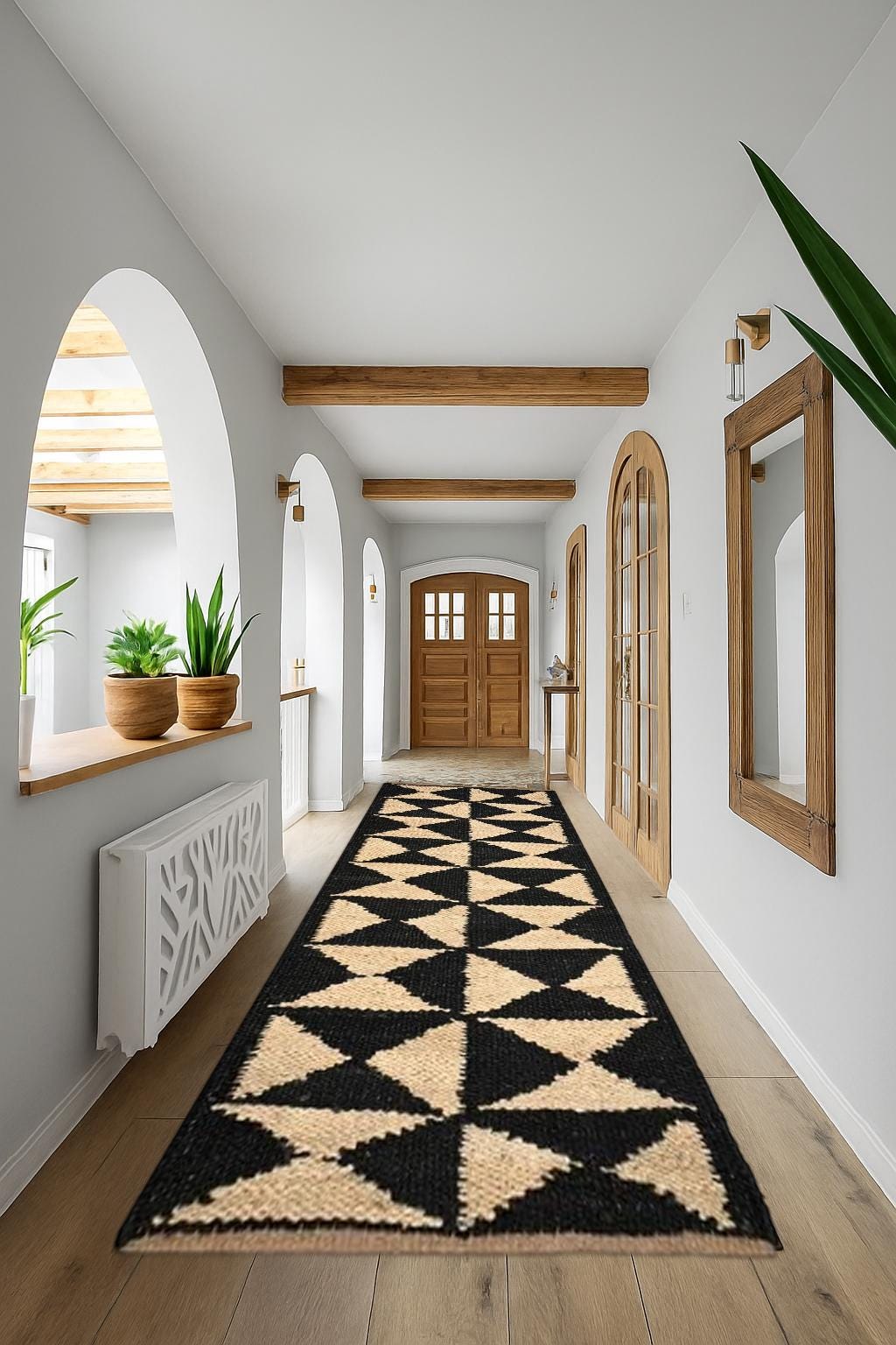 Traditional Indian, Chic Victorian Hipster, Custom Rugs, Boho Home Decor Stairs Entryway Jute Runner, Custom Size Large Floor Area Rug