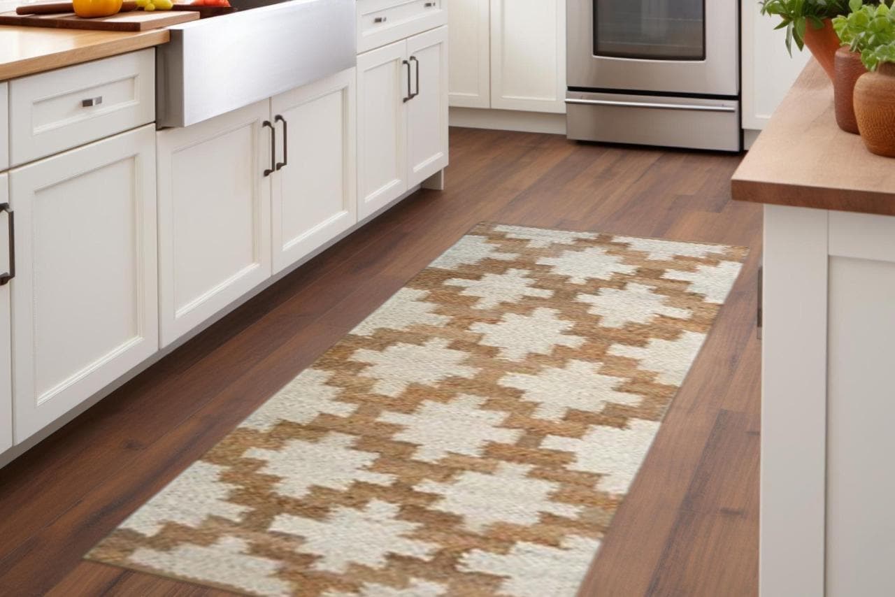 Vintage runner jute, Natural Fiber Jute Area Rug For Home Decor Living Room Rug, Handmade Rug, Custom Size Rug For Hallway Entry Wat Kitchen