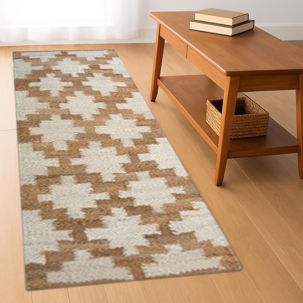 Vintage runner jute, Natural Fiber Jute Area Rug For Home Decor Living Room Rug, Handmade Rug, Custom Size Rug For Hallway Entry Wat Kitchen