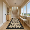 Handmade Wool Jute Rug, Accent Rug, Outdoor Rug, Indoor Rug, Living and Dinning Room, Vintage Runner, Stair and Hallway Runner, Bohemian Rug