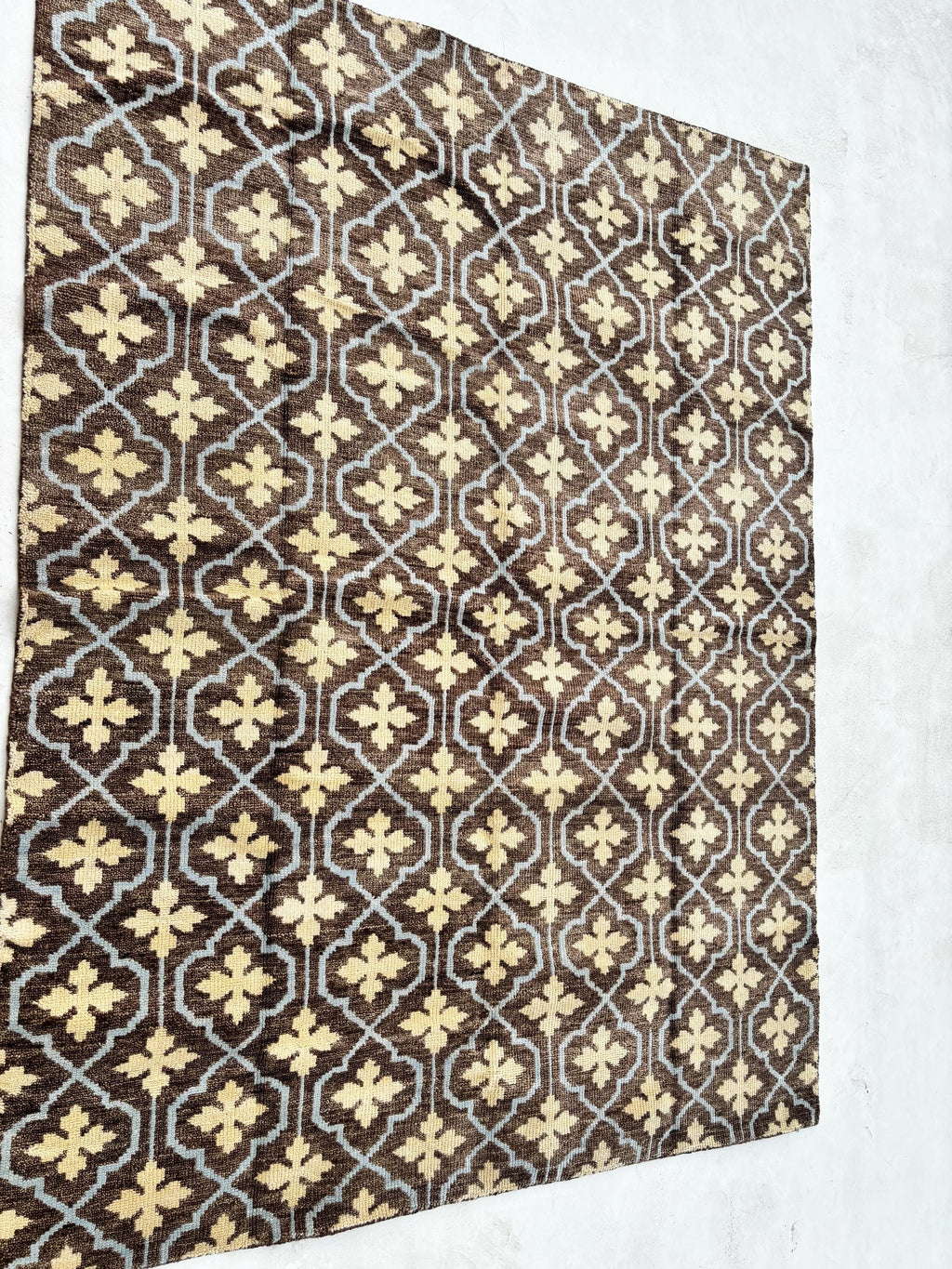 Handwoven Moroccan Beni Ourain Rug Modern Wool Area Carpet Custom Bedroom Living Room Rug 6x9, 8x10 Custom Rug