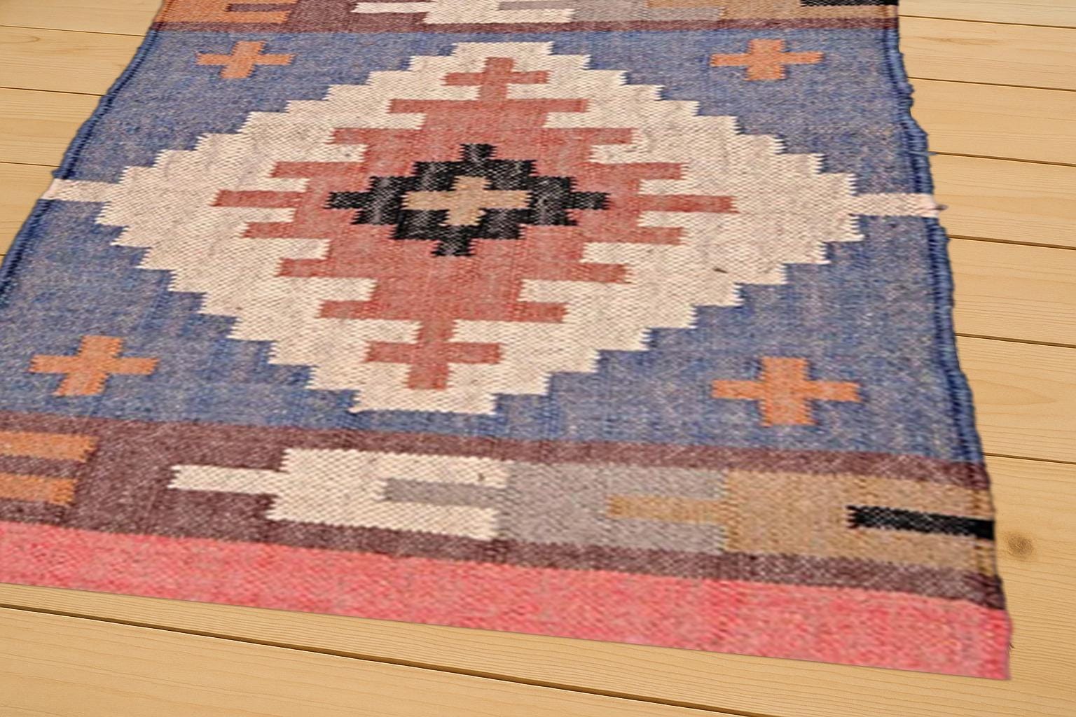 5 x 8 ft, Handmade KILIM Rug, Multicolor, Jute Rug wool rug Kilim Dhurrie, Hallway kitchen Living Floor, Vintage Room Gifts, Oriental Rug