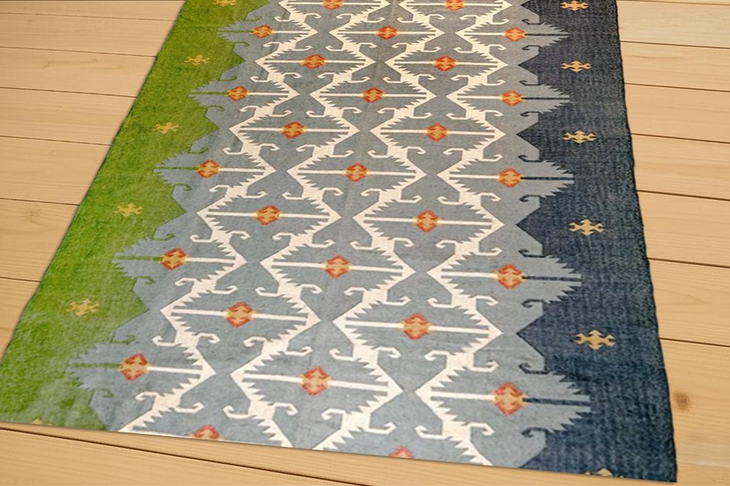 Extra Large Jute Kilim Rug | Handmade Eco Friendly Carpet | Natural Fiber Boho Decor for Home | Farmhouse Home Decor  Modern Living Room Rug
