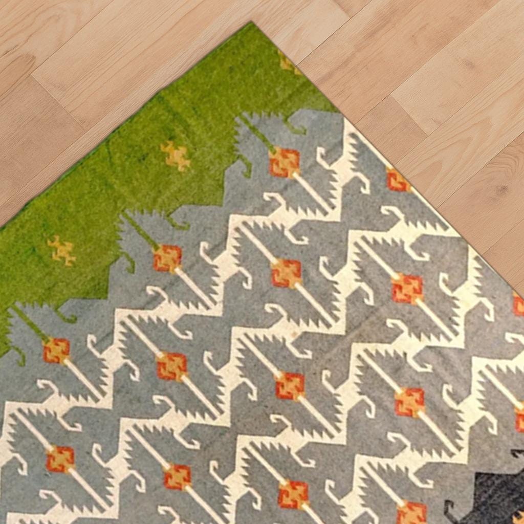 Extra Large Jute Kilim Rug | Handmade Eco Friendly Carpet | Natural Fiber Boho Decor for Home | Farmhouse Home Decor  Modern Living Room Rug