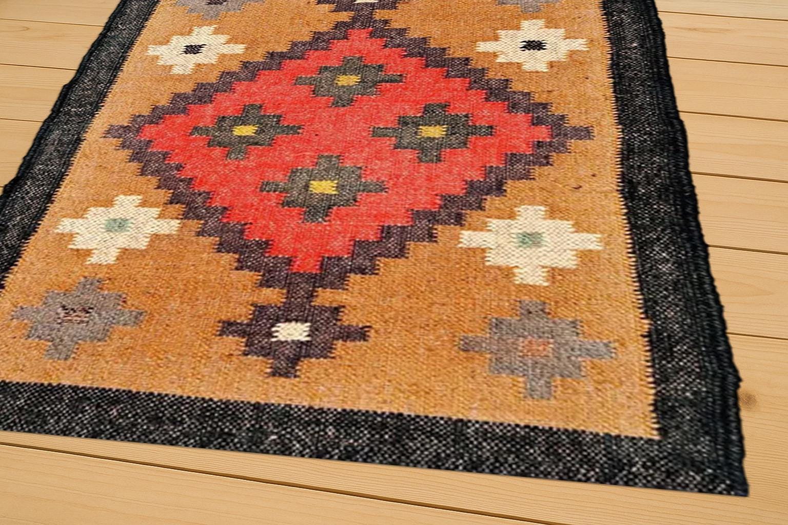Handwoven Jute Kilim Rug – Boho Area Rug | Natural Flatweave Carpet | Rustic Farmhouse Decor | Eco-Friendly Floor Mat | Organic Textured Rug