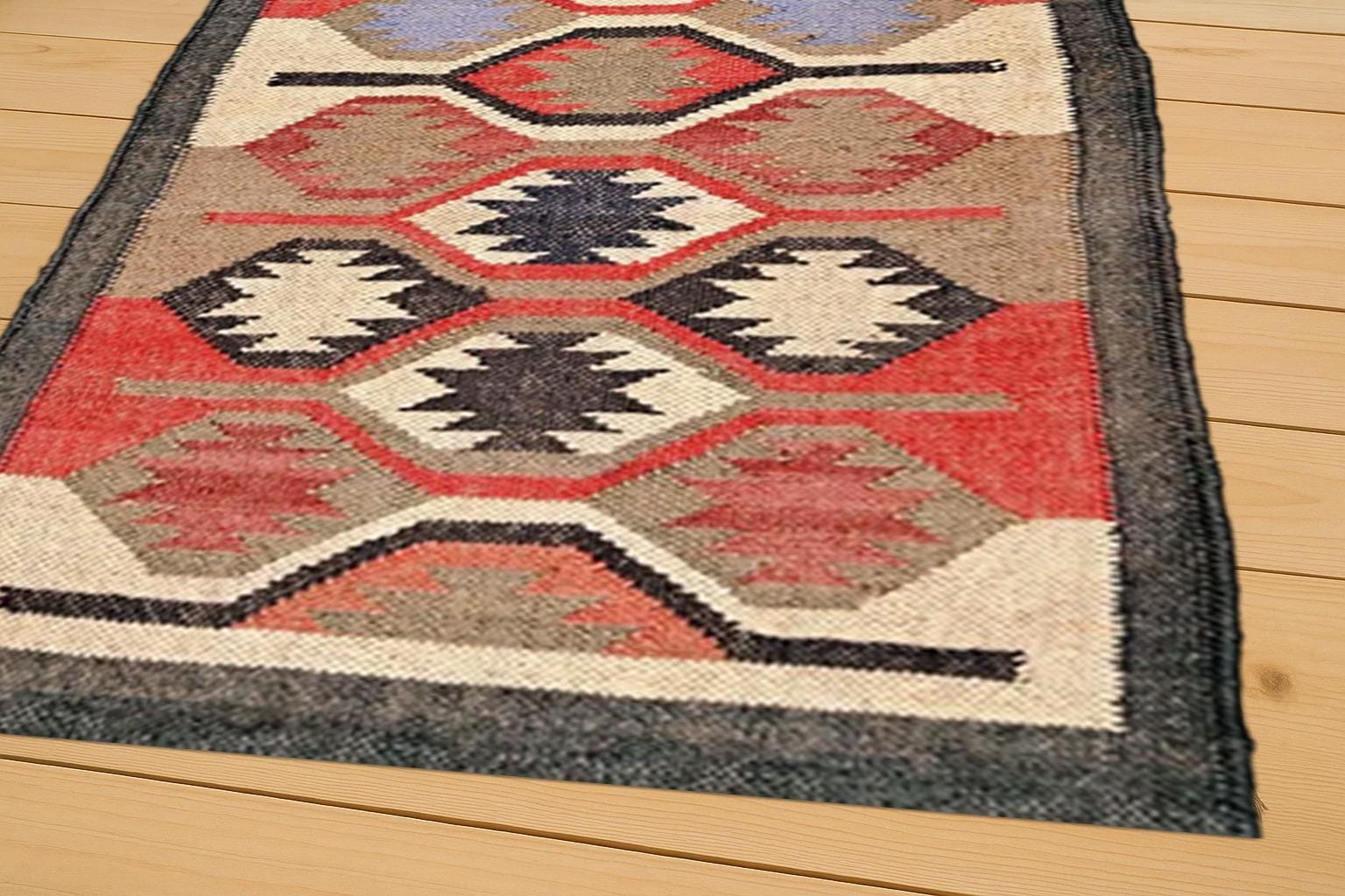 Natural Fiber Jute Kilim Rug | Flatweave Bohemian Area Rug | Sustainable Home Décor | Handcrafted Jute Kilim Rug | Boho Neutral Style Rug