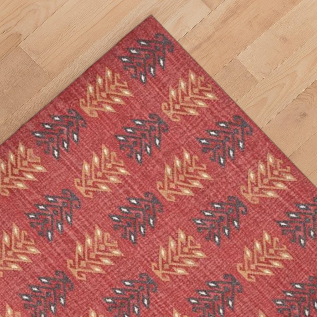 Bohemian Jute Kilim Rug |  Rustic Handmade Floor Rug | Neutral Farmhouse Style | Tribal Pattern Handwoven Eco Rug