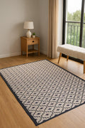 Vintage Wool Turkish Kilim Rug Bohemian Carpet Jute Kilim Boho Rug Eco Friendly Living Room Rug | Kilim Dhurrie Rug | Indian jute Area rug