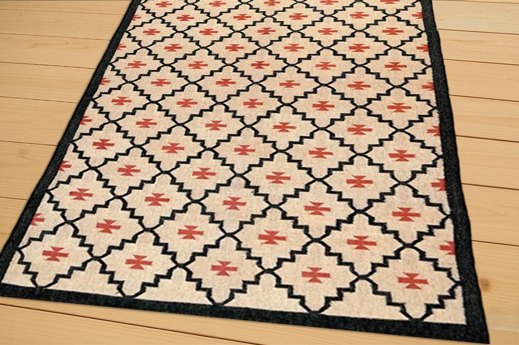 Handwoven Jute Kilim Rug | Boho Area Rug for Living Room & Bedroom | Flatweave Jute Kilim Rug | Bohemian Jute Kilim Rug | Multicolor Kilim
