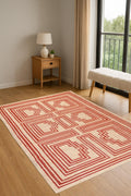 Handmade Jute Kilim Carpet | Sustainable Boho Home Decor | Rustic Farmhouse Jute Kilim Rug |  Handwoven Natural Jute Floor Covering