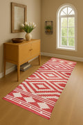 Natural Wool Jute Runner Rug | Handwoven Hallway Runner | Boho Farmhouse Long Rug | Eco-Friendly Entryway Runner | Kitchen Fiber Rug