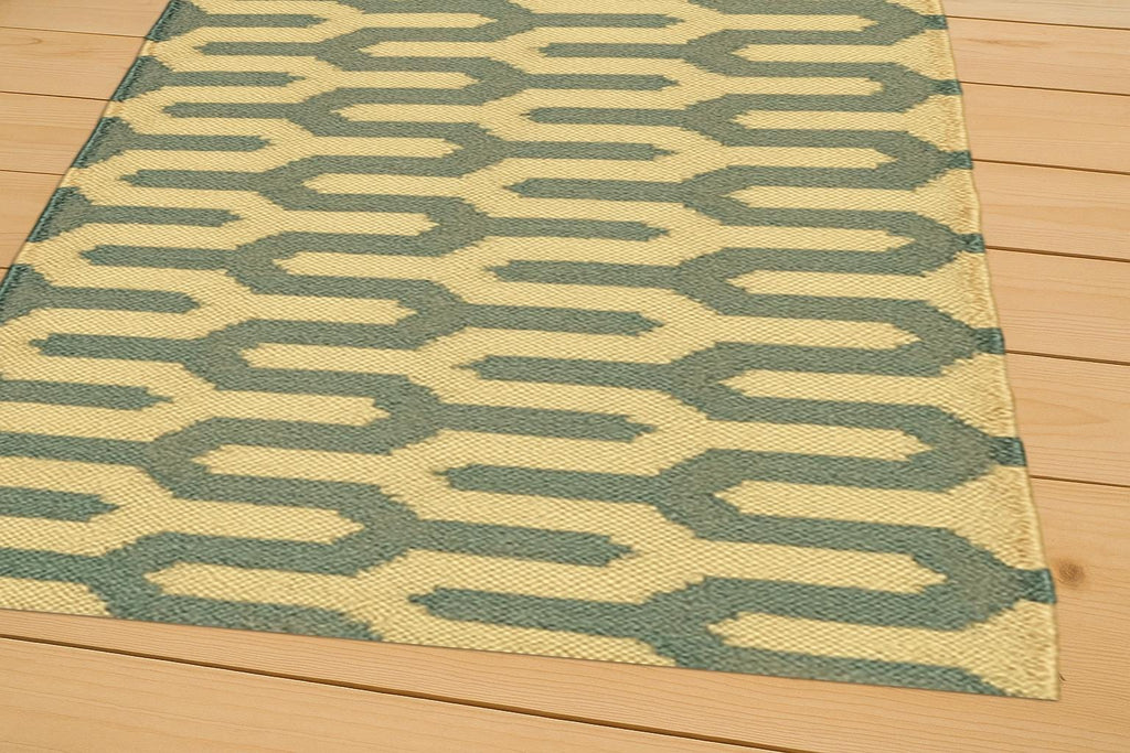 Modern Wool Jute Kilim Rug, Handwoven Minimalist Rug, Scandinavian Style Flatweave Rug, Neutral Handmade Rug for Living Room Hallway Decor