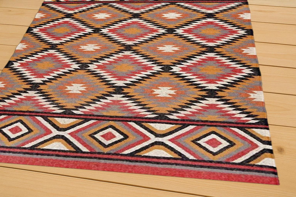 Boho Hemp Dhurrie Rug – Handwoven Natural Jute & Hemp Flatweave for Living Room | Farmhouse Rug | Minimalist Natural Rug | Jute Dhurrie Rug