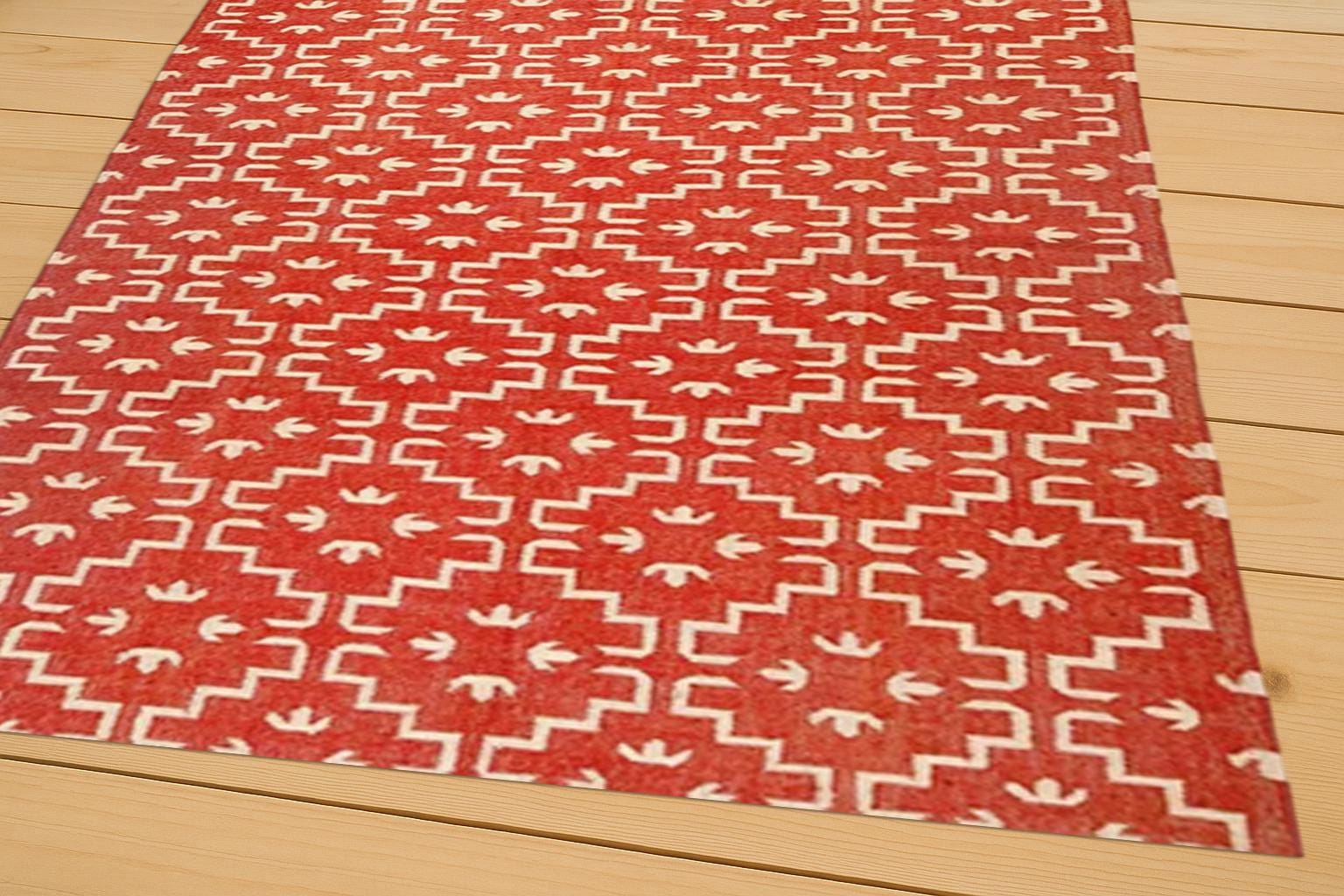 Earthy Jute Kilim Rug – Eco-Conscious Flatweave for Minimalist Home Decor | Boho Living Room Rug | Farmhouse Rug | Eco Fiber Rug