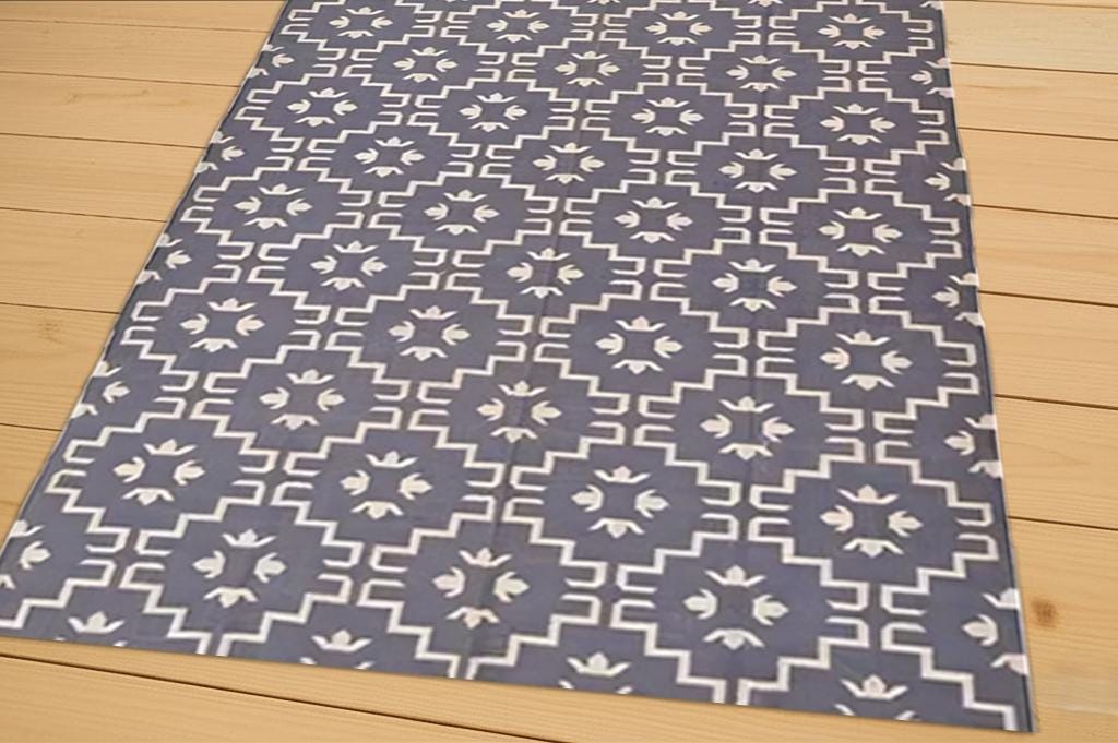 Jute Kilim Rug | Handmade Natural Fiber Rug | Boho Living Room Decor | Sustainable Woven Floor Mat | Eco Friendly Rug | Flatweave Rug