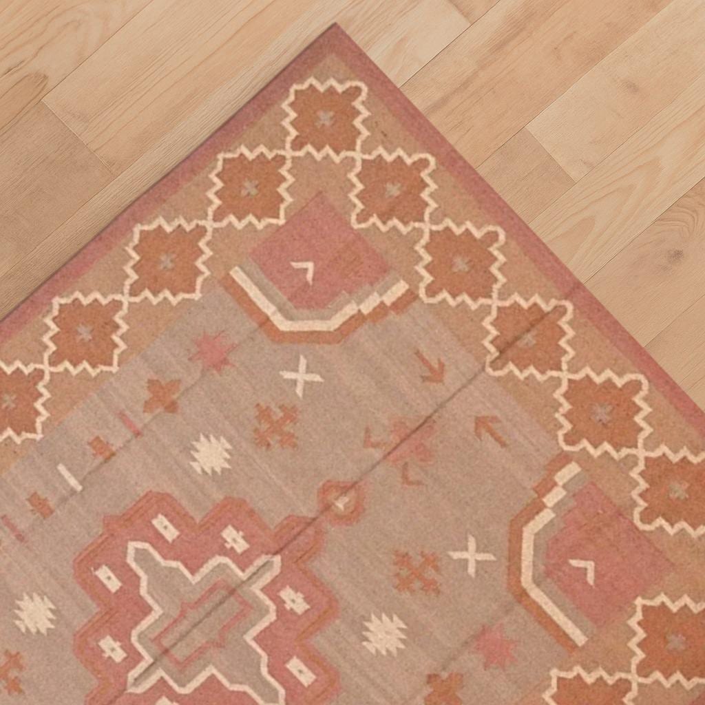 Handmade Flatweave Area Rug | Natural Fiber | Bohemian Living Room | Multiple Sizes Rug | Thanksgiving Rug | Fall Decor Rug Jute Runner |