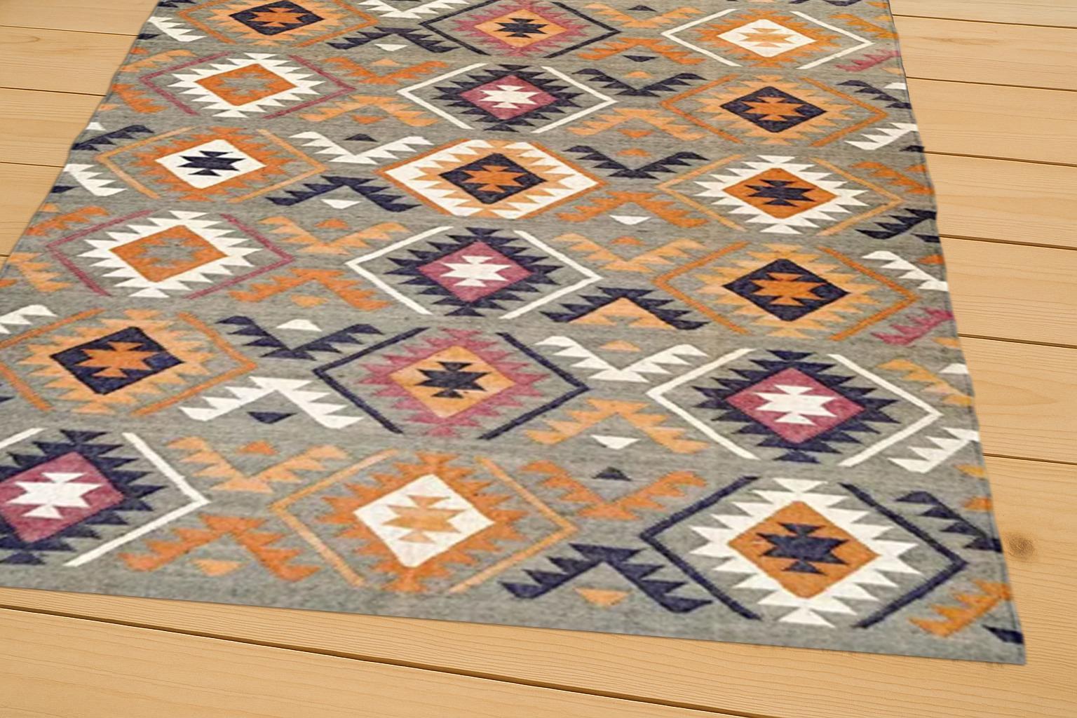 New Arrival Natural Jute Kilim Runner Rug | Rustic Flat weave Hallway Carpet | Sustainable Home Decor | Boho Area Rug For Living Room