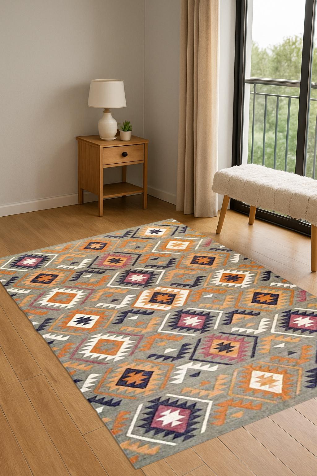 New Arrival Natural Jute Kilim Runner Rug | Rustic Flat weave Hallway Carpet | Sustainable Home Decor | Boho Area Rug For Living Room