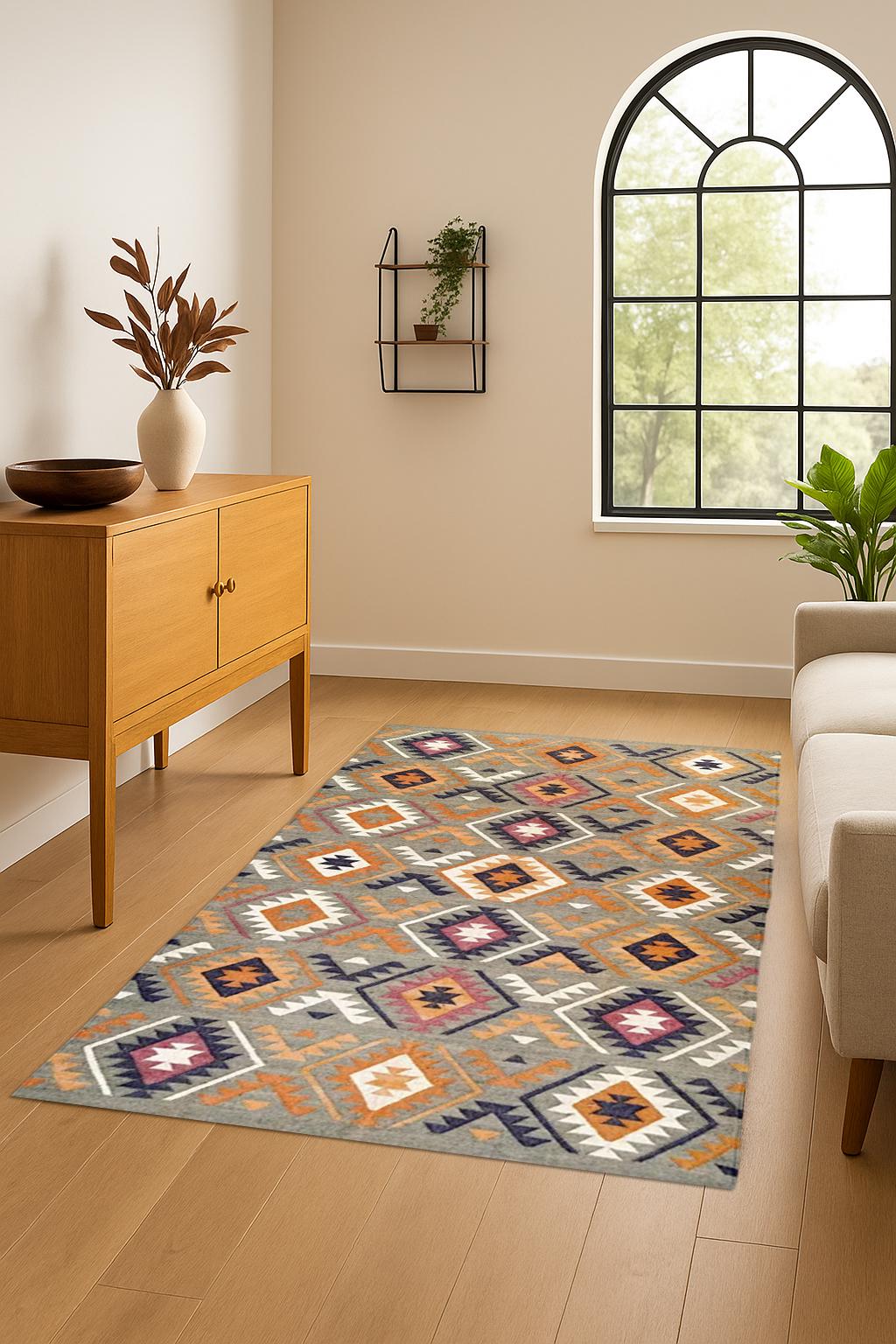 New Arrival Natural Jute Kilim Runner Rug | Rustic Flat weave Hallway Carpet | Sustainable Home Decor | Boho Area Rug For Living Room