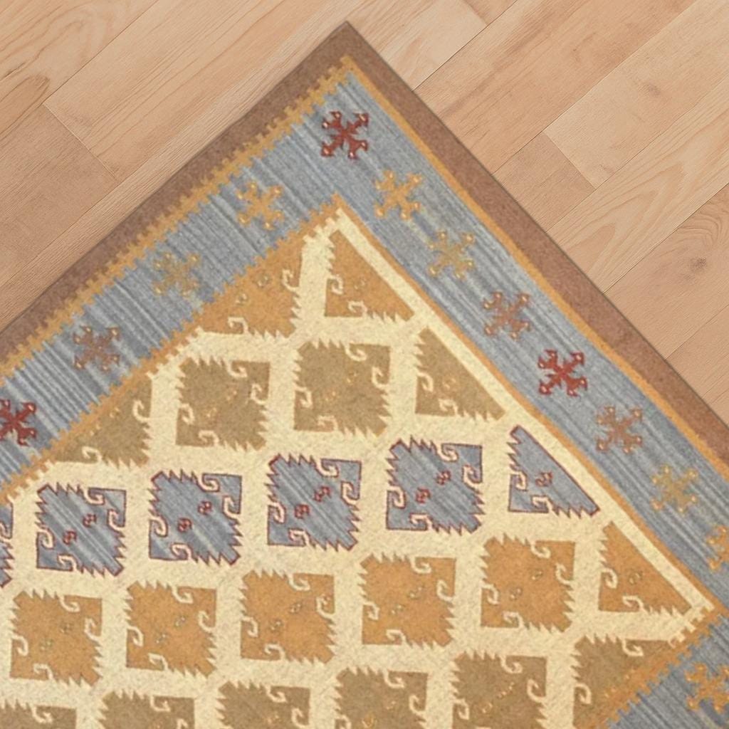 Handwoven Natural Jute Kilim Rug |  Timeless Boho Flatweave Carpet | Minimalist Floor Mat | Textured Jute Kilim Rug | Home Decor Killim Rug