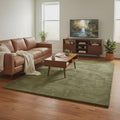Soft Plush Hand Tufted Rug – Modern Area Rug, Cozy Minimalist Floor Carpet for Living Room & Bedroom