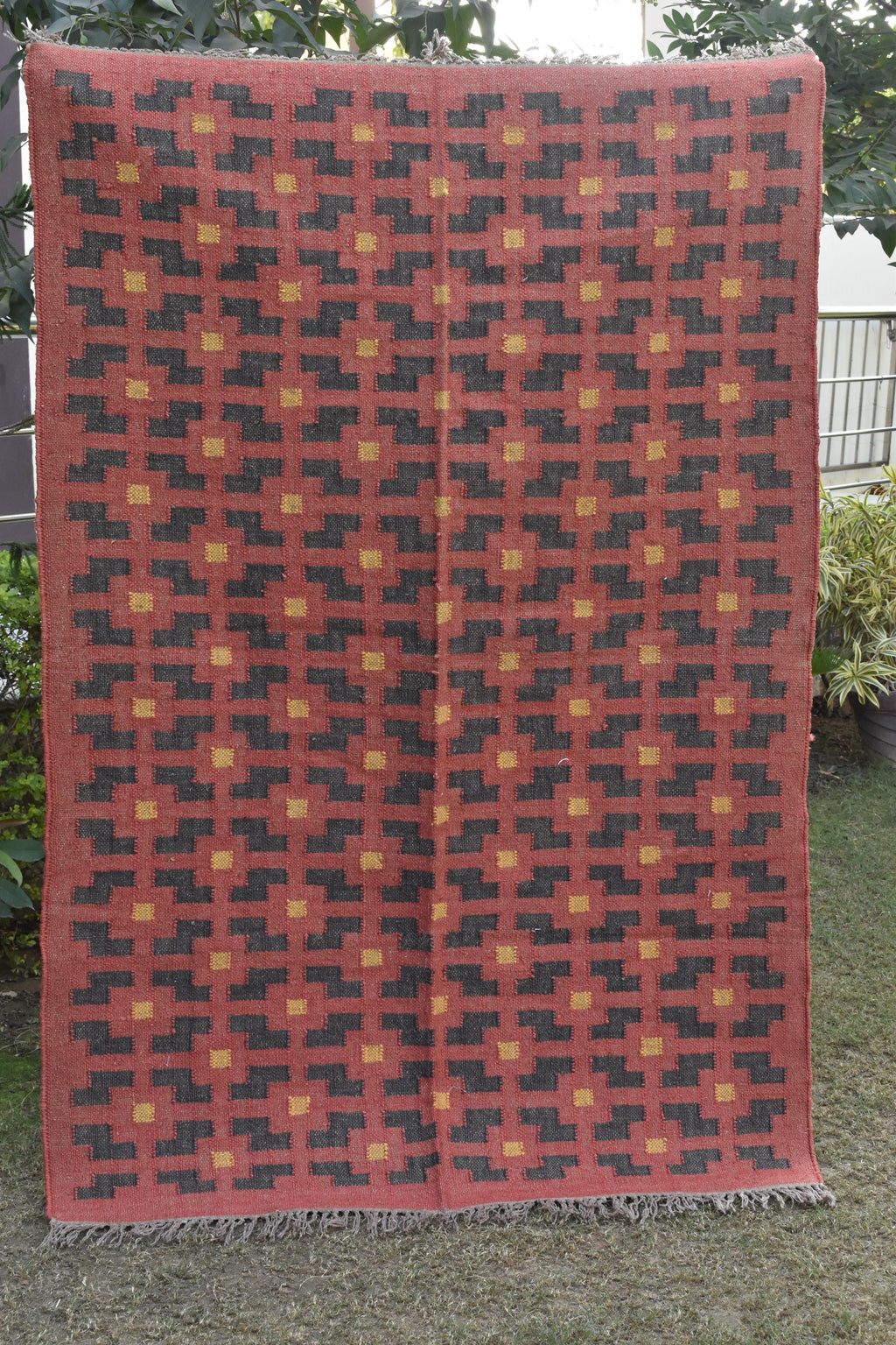 Multi Sizes Runner rug for stairs, Handwoven Geometric Indian Rug, Kilim Runner Rug for Entryway | Hallway Kilim Rug | Kilim Boho Carpet