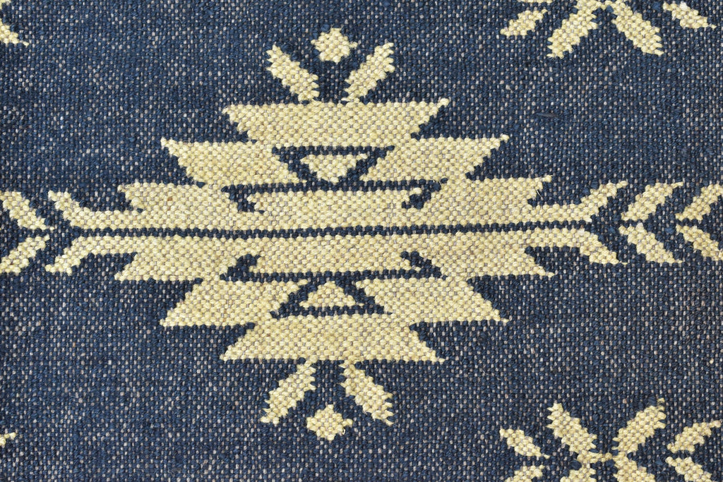 Hallway Handwoven Wool Kilim Area Rug | Tribal Diamond Medallion Pattern | Rustic Boho Flatweave Rug | Home Decor | Home Decor Carpet