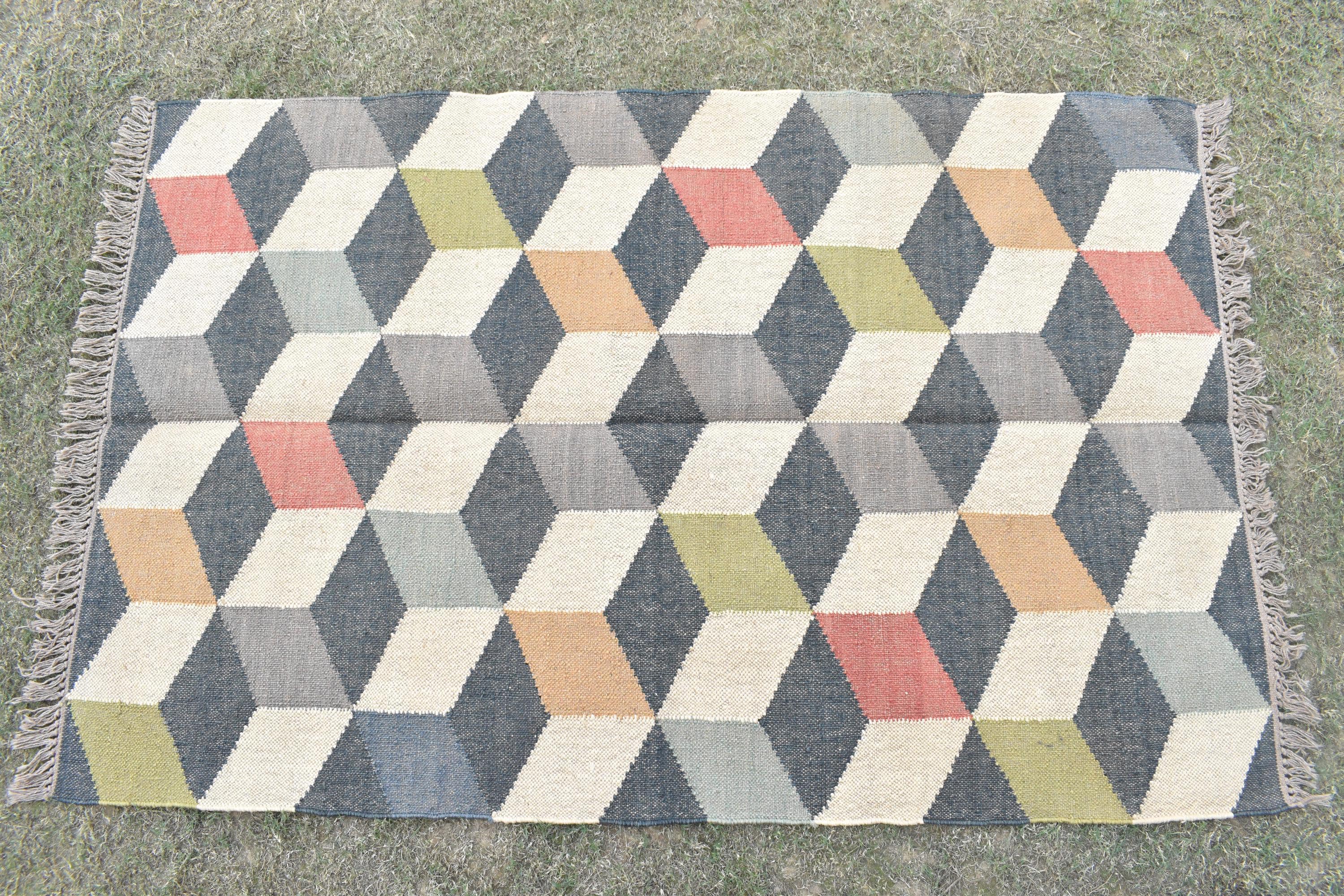 Wool Jute Runner, Handmade Runner, Wool Jute Rug, Kilim Runner, Jute rug, Jute Runner, Woven Rug, Woven Runner, Navajo Rug, Weave Runner