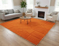 Beni Ourain Wool Moroccan Rug – Handwoven Berber Shag Area Rug, Neutral Boho Living Room Carpet