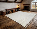 Shaggy Moroccan Rug, Custom Handmade Berber Carpet, Authentic Wool Area Rug, Living Room Decor